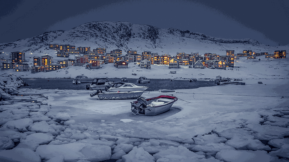 Weihnachten in Grönland | Bildquelle: picture-alliance/dpa